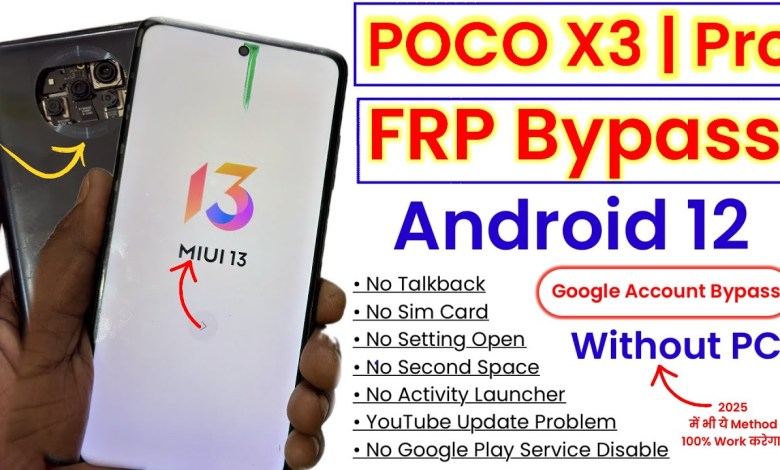 Unlock FRP on POCO X3/X3 Pro without using PC – Android 12 MIUI. Curious how? Unlock FRP on POCO X3/X3 Pro without using PC – Android 12 MIUI. Curious how?