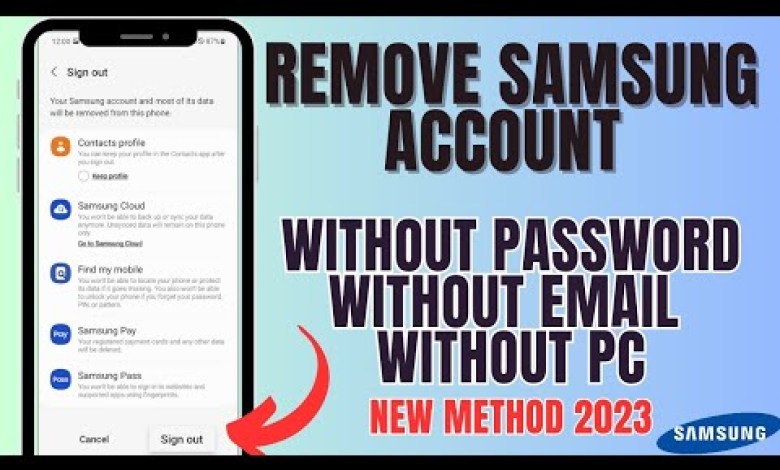 REMOVE ALL SAMSUNG ACCOUNT WITHOUT PASSWORD OR REMOVE ALL SAMSUNG ACCOUNT WITHOUT PASSWORD OR