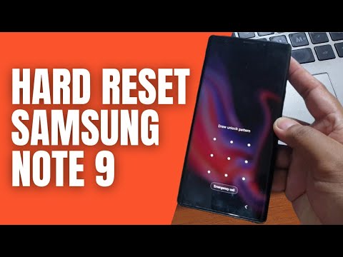 How to Hard Reset Samsung Galaxy Note 9 Remove Pin How to Hard Reset Samsung Galaxy Note 9 Remove Pin