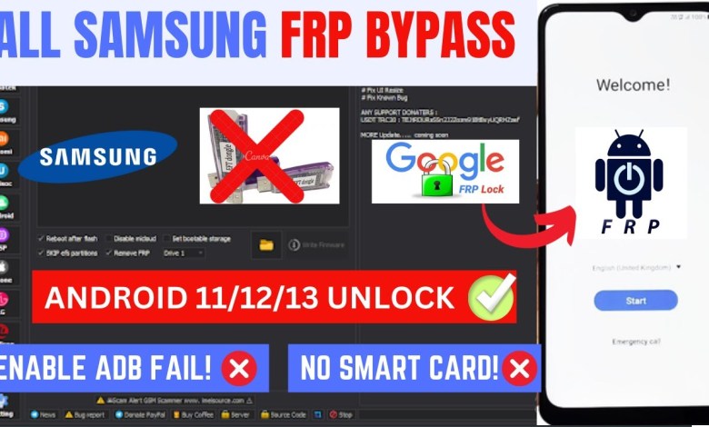 All Samsung FRP Bypass Android 13 Google Account All Samsung FRP Bypass Android 13 Google Account