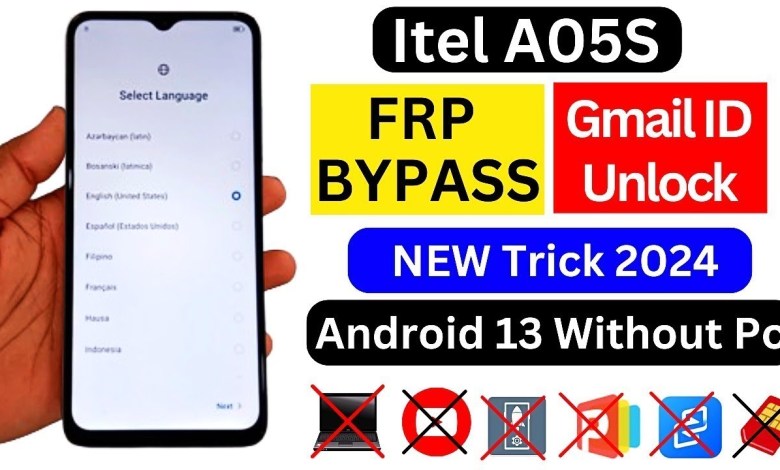 Unlock Itel A05s Frp with Android 13 | Discover the Latest Trick for 2025 | Itel Unlock Itel A05s Frp with Android 13 | Discover the Latest Trick for 2025 | Itel