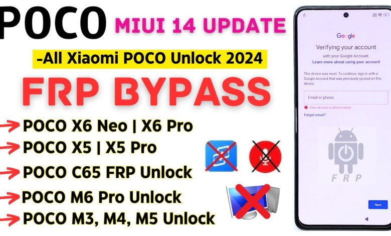 -Unlock All POCO MiUi 14 FRP Bypass Without PC 2024 -Unlock All POCO MiUi 14 FRP Bypass Without PC 2024
