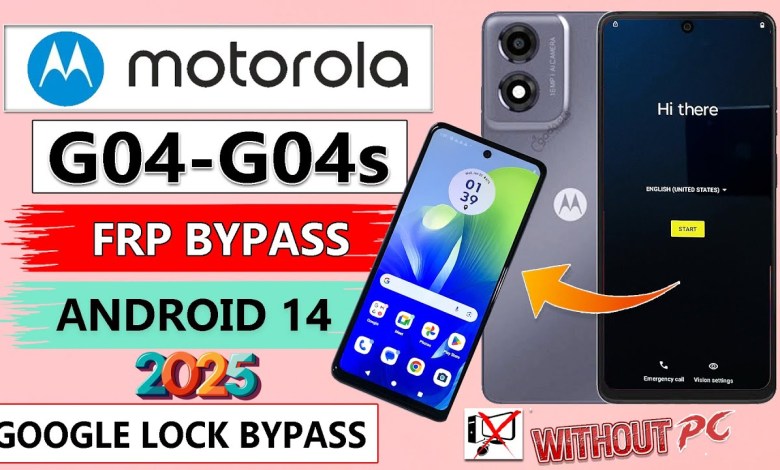 Unlocking the Motorola Moto G04/ G04s Google Account: Frp Bypass and Reset Tutorial Unlocking the Motorola Moto G04/ G04s Google Account: Frp Bypass and Reset Tutorial