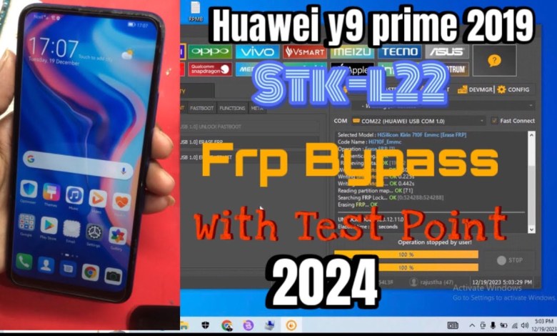 Huawei Y9 Prime FRP Bypass (STK L22) Google Account Huawei Y9 Prime FRP Bypass (STK L22) Google Account