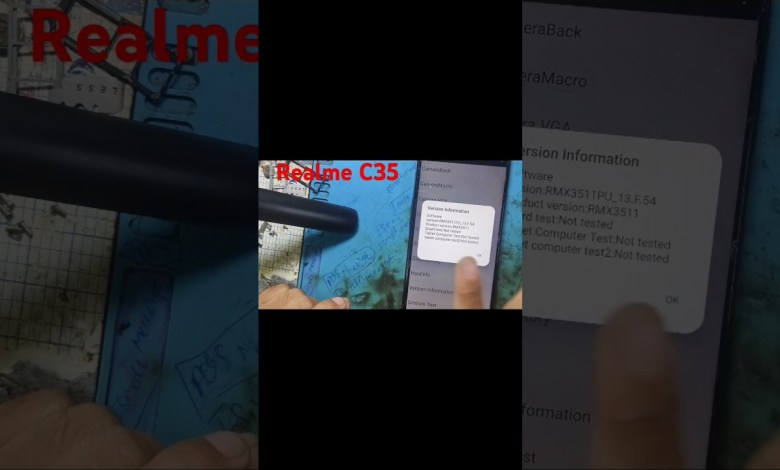 Realme C35 {RMX 3511} Password Unlock_Pattern Unlock ! Realme C35 {RMX 3511} Password Unlock_Pattern Unlock !