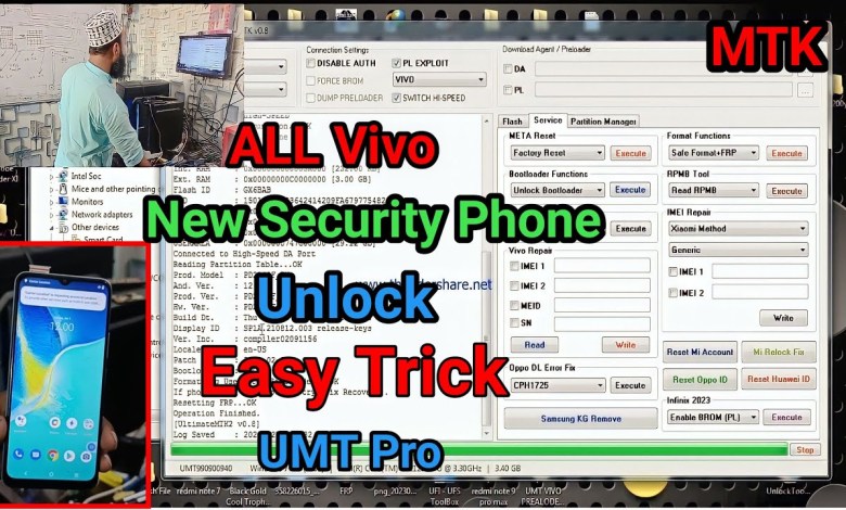 ALL Vivo New Security MTK Phone Unlock Easy Trick UMT ALL Vivo New Security MTK Phone Unlock Easy Trick UMT