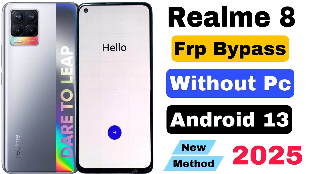 Unlocking Secrets: How to Bypass Google Account Lock on Realme 8 Without a PC! Unlocking Secrets: How to Bypass Google Account Lock on Realme 8 Without a PC!