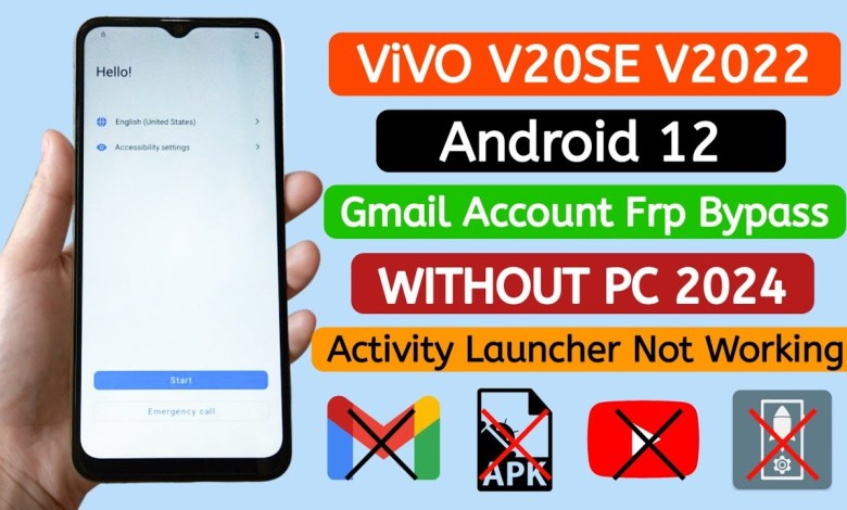 Vivo V20SE Gmail Account Frp bypass 2024 with Easy Vivo V20SE Gmail Account Frp bypass 2024 with Easy