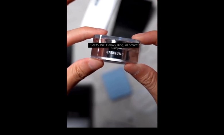 Unboxing SAMSUNG Galaxy Ring Sizing Kit.#reel Unboxing SAMSUNG Galaxy Ring Sizing Kit.#reel