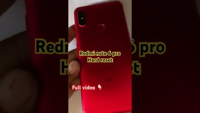Redmi note 6 pro hard reset #redmimobile Redmi note 6 pro hard reset #redmimobile