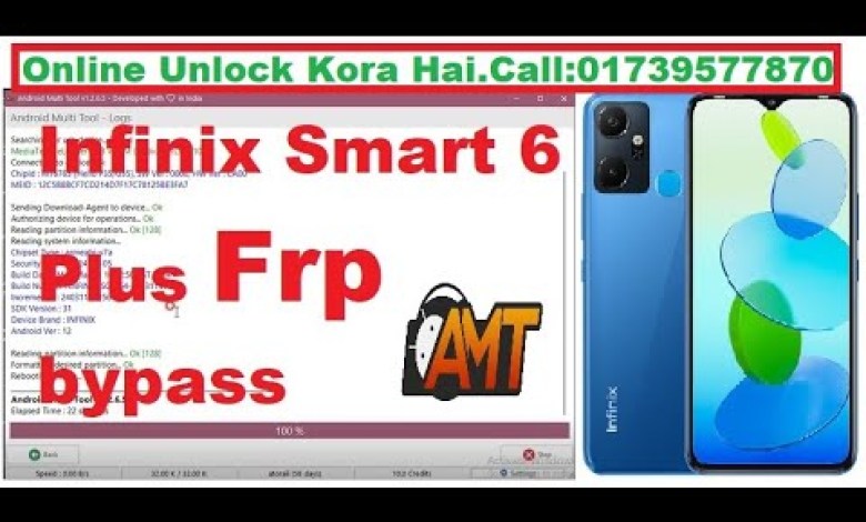 Infinix Smart 6 Plus Frp bypass Android Multi Tool by Infinix Smart 6 Plus Frp bypass Android Multi Tool by