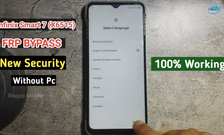 Infinix Smart 7 FRP Unlock Without Pc || Infinix X6515 Infinix Smart 7 FRP Unlock Without Pc || Infinix X6515