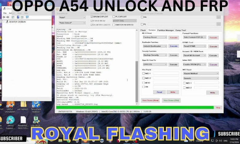 OPPO A54 UNLOCK AND FRP OPPO A54 UNLOCK AND FRP