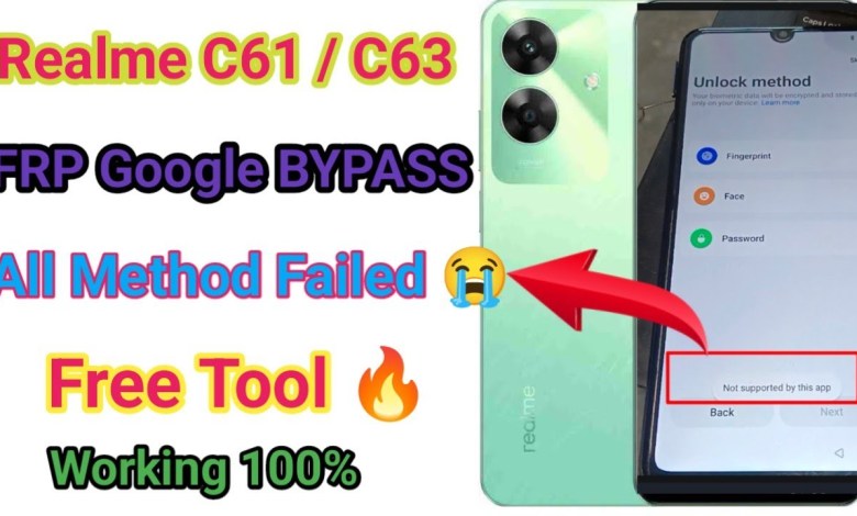 Unlocking Secrets: Bypass Google/FRP on Realme C61 Running Android 14! Discover How! Unlocking Secrets: Bypass Google/FRP on Realme C61 Running Android 14! Discover How!