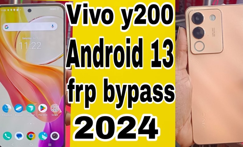 vivo y200 new model frp bypass Android 13 hard reset vivo y200 new model frp bypass Android 13 hard reset