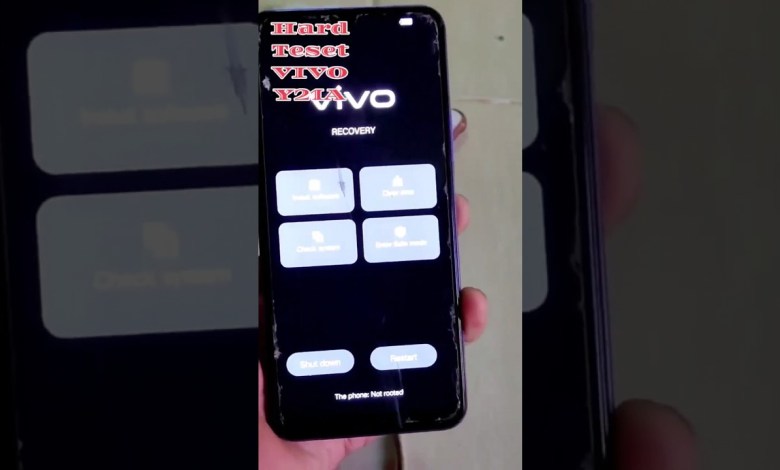 Hard reset Vivo Y21A #caraservis #servicehp #repair Hard reset Vivo Y21A #caraservis #servicehp #repair