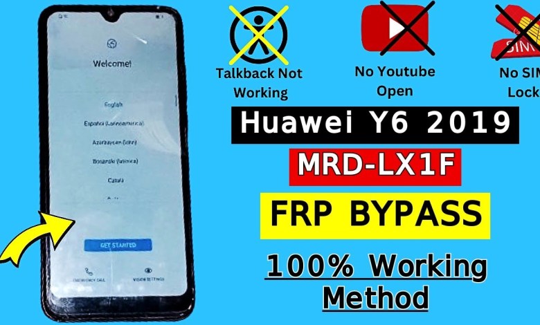 Huawei Y6 2019 FRP Bypass | Huawei (MRD-LX1F) Frp Huawei Y6 2019 FRP Bypass | Huawei (MRD-LX1F) Frp