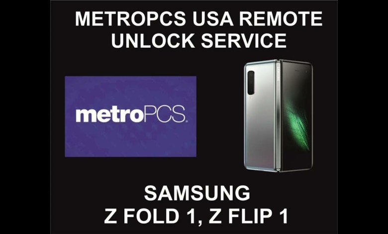 MetroPCS USA Remote Unlock Service, Samsung Z Fold 1, Z MetroPCS USA Remote Unlock Service, Samsung Z Fold 1, Z