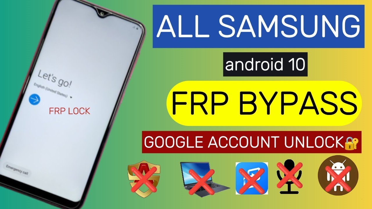 All Samsung FRP Bypass Android 10 || Remove All Samsung FRP Bypass Android 10 || Remove