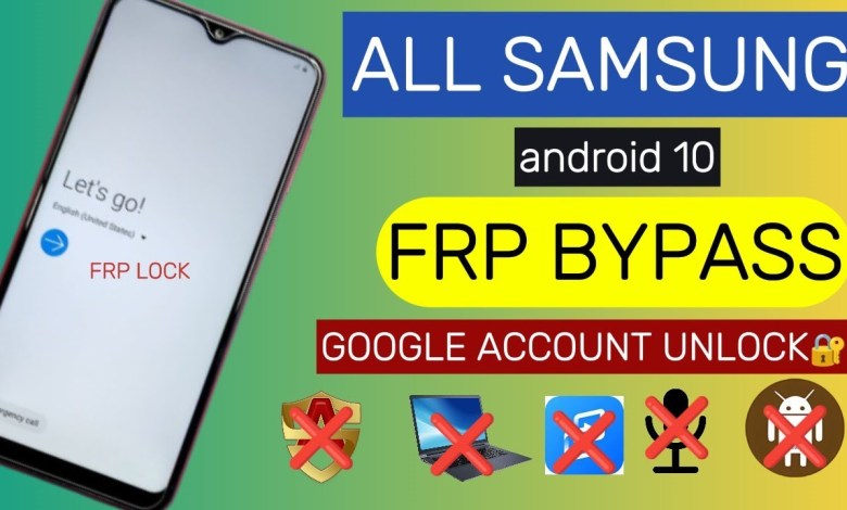 All Samsung FRP Bypass Android 10 || Remove All Samsung FRP Bypass Android 10 || Remove