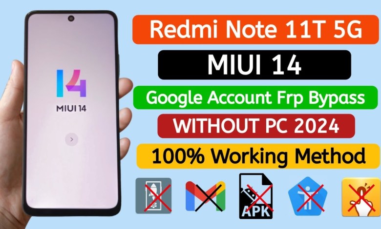Redmi Note 11T 5G Frp Bypass MIUI14 WITHOUT PC | Latest Redmi Note 11T 5G Frp Bypass MIUI14 WITHOUT PC | Latest