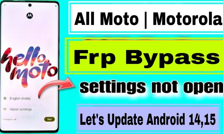 Unlocking Secrets: Complete Moto FRP Bypass Guide for Android 14 & 15 in 2025! Unlocking Secrets: Complete Moto FRP Bypass Guide for Android 14 & 15 in 2025!