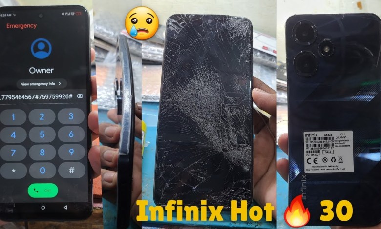 How to Restore infinix Hot 30 Broken Screen Restoration How to Restore infinix Hot 30 Broken Screen Restoration