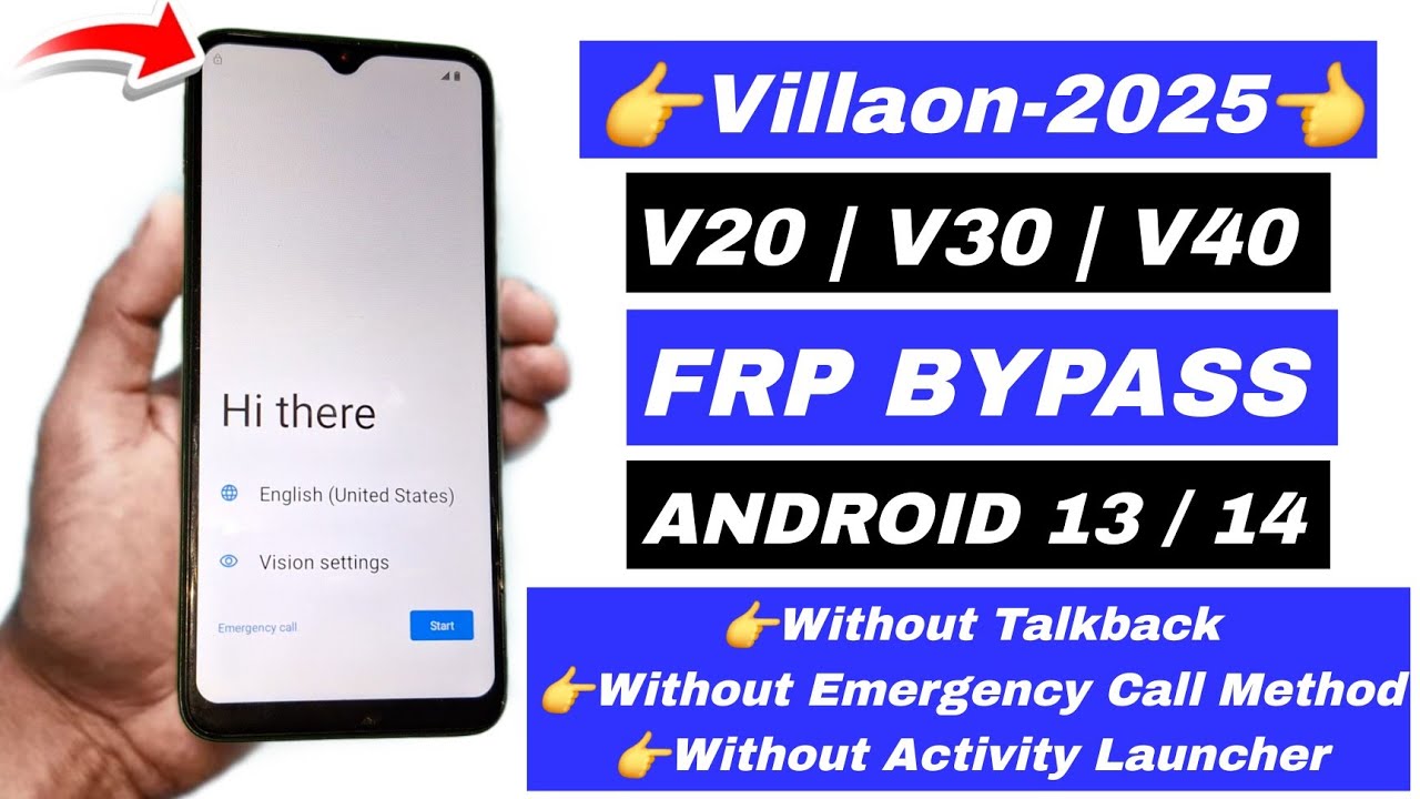 Unlocking Villaon V20/V30/V40 FRP Bypass: No PC Needed! Discover the Secrets! Unlocking Villaon V20/V30/V40 FRP Bypass: No PC Needed! Discover the Secrets!