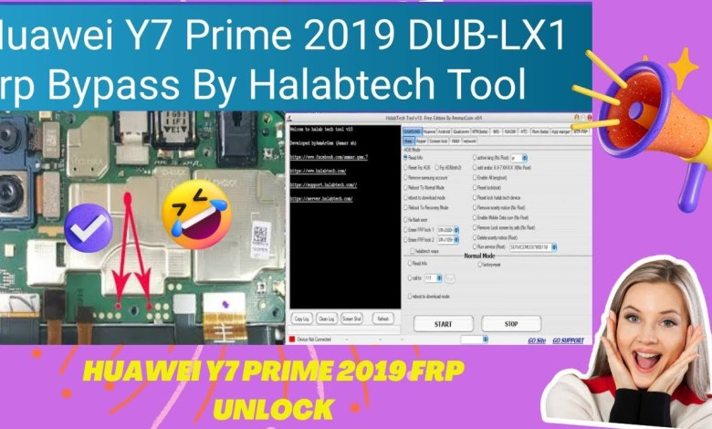 Huawei Y7 Prime 2019 FRP Unlock DUB LX1 FRP Bypass Huawei Y7 Prime 2019 FRP Unlock DUB LX1 FRP Bypass