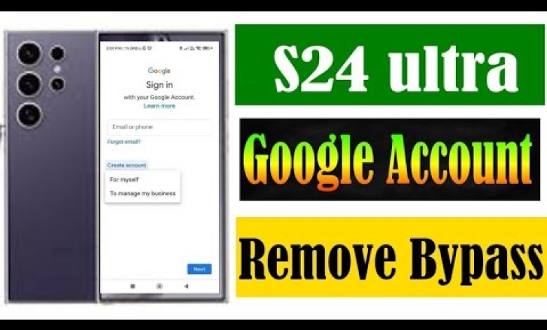Samsung S24 Ultra Google account remove||How to Samsung S24 Ultra Google account remove||How to