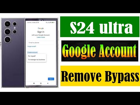 Samsung S24 Ultra Google account remove||How to Samsung S24 Ultra Google account remove||How to