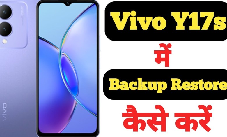 How to backup and restore data in Vivo Y17s || Vivo How to backup and restore data in Vivo Y17s || Vivo