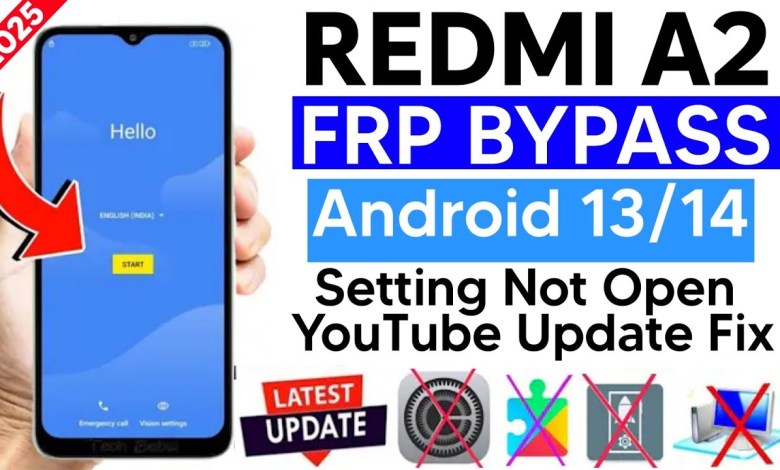 Unlocking the Redmi A2 FRP: Latest Security Methods & Tips from Gsm Devil! Unlocking the Redmi A2 FRP: Latest Security Methods & Tips from Gsm Devil!