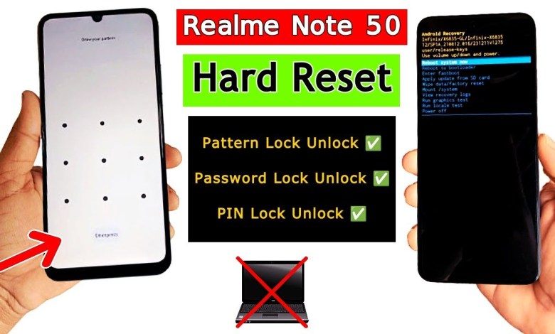 Realme Note 50 Hard Reset | Remove Forgot Realme Note 50 Hard Reset | Remove Forgot