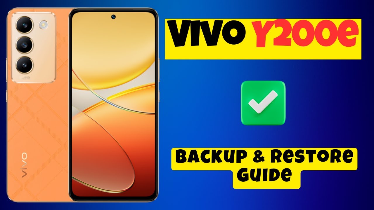 Vivo Y200e Backup & Reset Settings || Backup & Restore Vivo Y200e Backup & Reset Settings || Backup & Restore