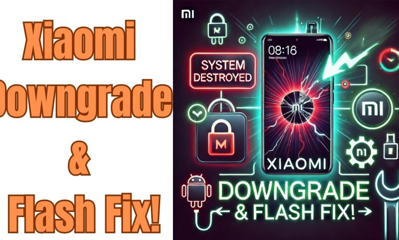 Xiaomi Downgrade & Flashing Guide | Fix Mi Account FRP Xiaomi Downgrade & Flashing Guide | Fix Mi Account FRP