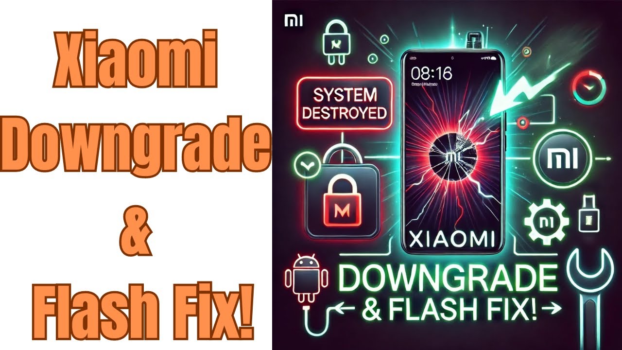 Xiaomi Downgrade & Flashing Guide | Fix Mi Account FRP Xiaomi Downgrade & Flashing Guide | Fix Mi Account FRP