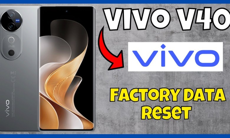 Vivo V40 Factory Data Reset || Hard Reset || Reset All Vivo V40 Factory Data Reset || Hard Reset || Reset All