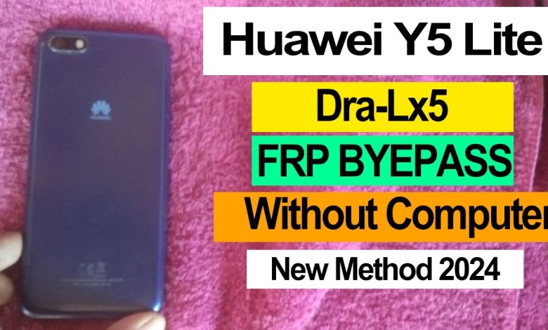 Huawei Y5 Lite (DRA-LX5) FRP Bypass – Google Account Huawei Y5 Lite (DRA-LX5) FRP Bypass – Google Account