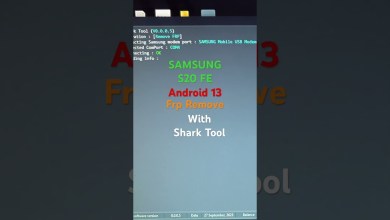 Samsung Android 13 Frp Remove With Shark Tool Samsung Android 13 Frp Remove With Shark Tool