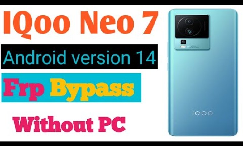 Vivo iqoo neo7 frp Bypass new method 2024 Android Vivo iqoo neo7 frp Bypass new method 2024 Android