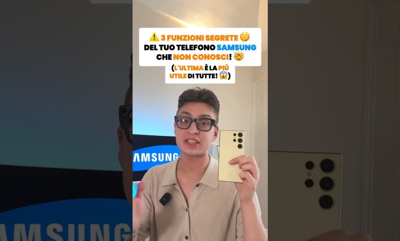3 funzioni SEGRETE del tuo cellulare Samsung! 3 funzioni SEGRETE del tuo cellulare Samsung!