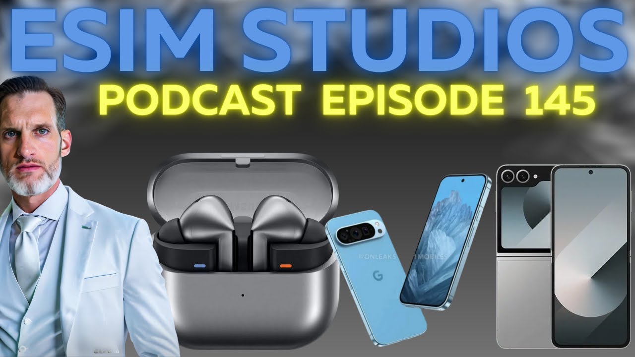 eSIM STUDIOS Podcast Ep 145 | Samsung Galaxy Z eSIM STUDIOS Podcast Ep 145 | Samsung Galaxy Z