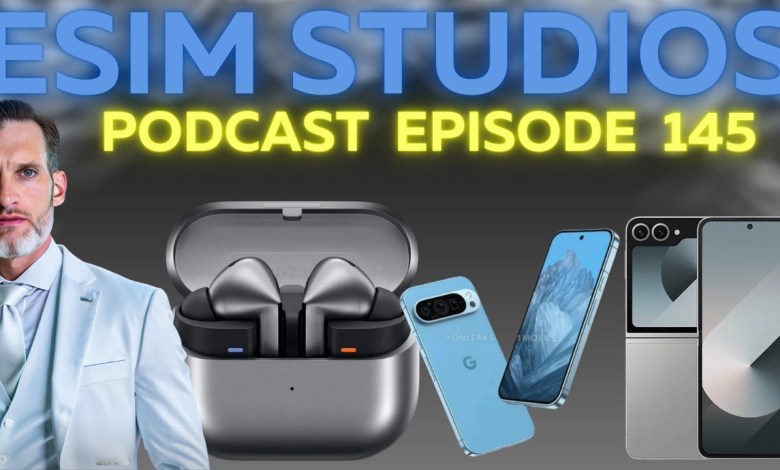 eSIM STUDIOS Podcast Ep 145 | Samsung Galaxy Z eSIM STUDIOS Podcast Ep 145 | Samsung Galaxy Z