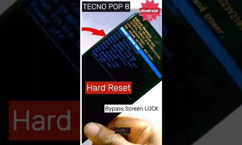 Tecno pop8 hard reset, password Remove pin pattern Tecno pop8 hard reset, password Remove pin pattern