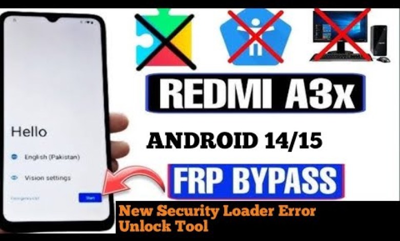 How to Bypass Redmi A3x/A3 Frp without PC – Unlocking the Mystery of Redmi A3x Frp How to Bypass Redmi A3x/A3 Frp without PC – Unlocking the Mystery of Redmi A3x Frp