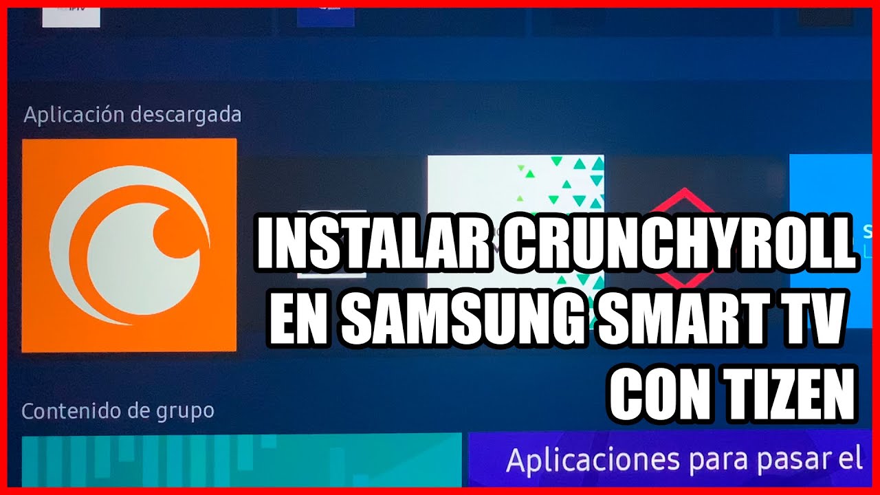 How to install CRUNCHYROLL on SAMSUNG Smart TV with How to install CRUNCHYROLL on SAMSUNG Smart TV with
