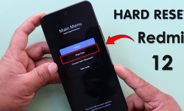 How To Hard Reset Redmi 12 Remove Screen Lock How To Hard Reset Redmi 12 Remove Screen Lock