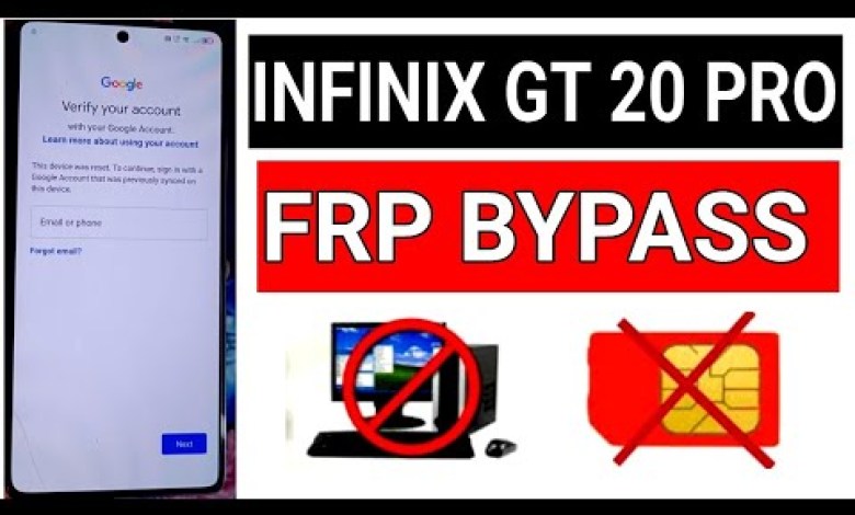 Unlock the Potential of Your Infinix GT 20 Pro with This FRP Bypass Method Unlock the Potential of Your Infinix GT 20 Pro with This FRP Bypass Method