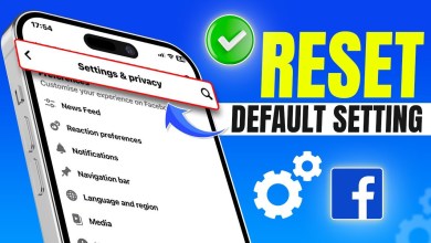 How to Reset Facebook Settings to Default on iPhone | How to Reset Facebook Settings to Default on iPhone |